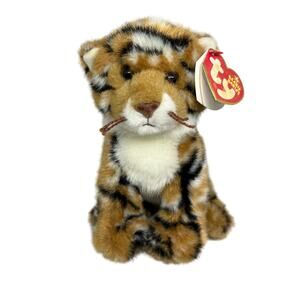 Beanie Baby - Stripers the Tiger Cub Original Version 2005 Retired